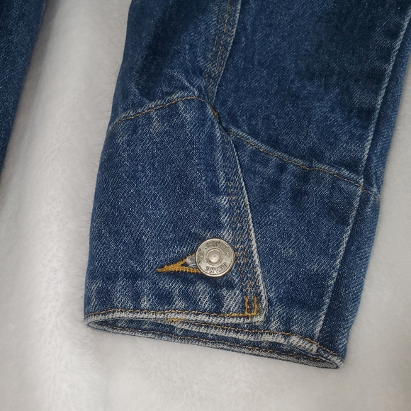 Ralph Lauren Jeans Co. Polo Denim Jacket Chore Coat Barn Shirt - Picture 13 of 16